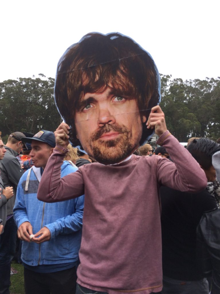 Tyrion Lannister's face - Photo By Mira Veda