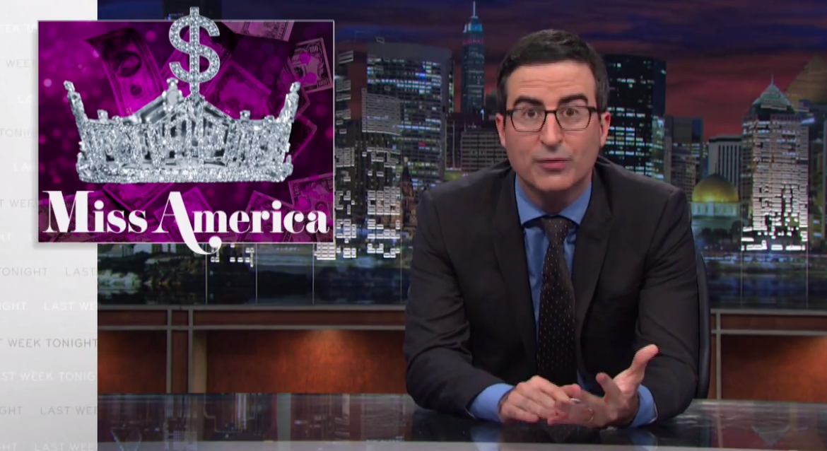 John Oliver Takes Apart The Miss America Organization