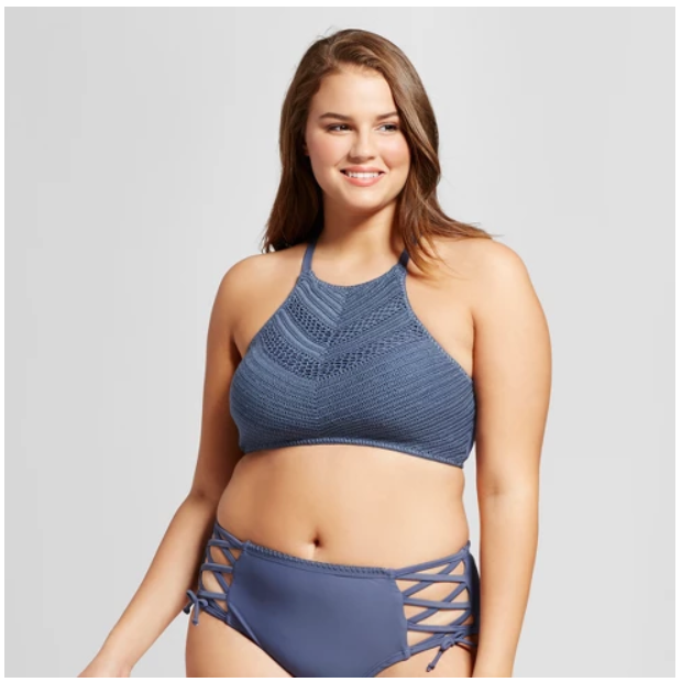 Go bohemian this summer with a crochet bikini from Target.