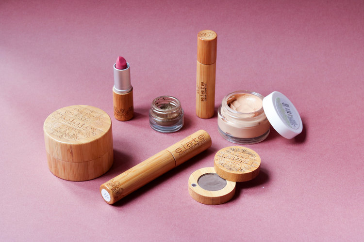 All Elate Beauty products are sustainably packaged in bamboo.