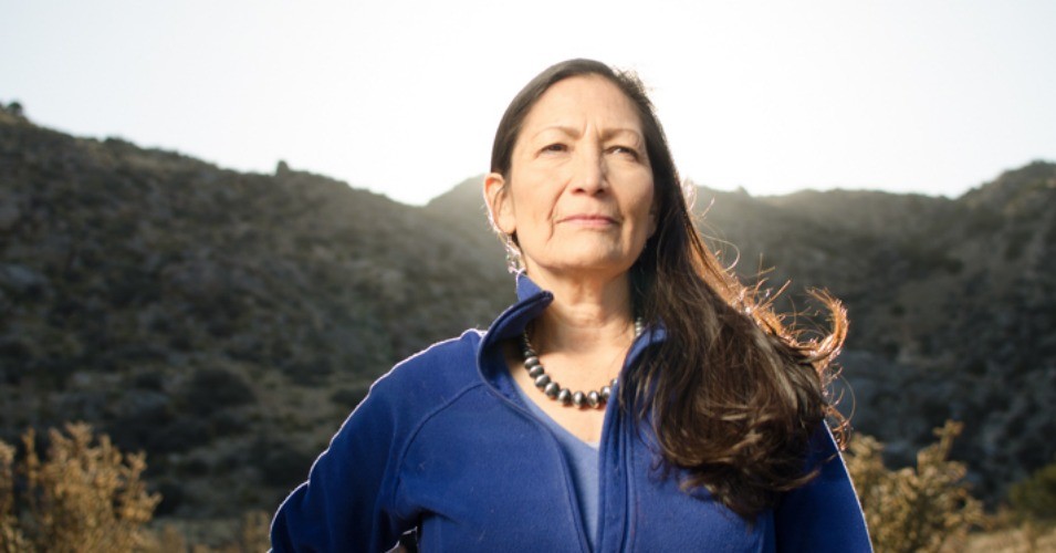 Deb Haaland is the first Native American woman elected to the U.S. Congress.