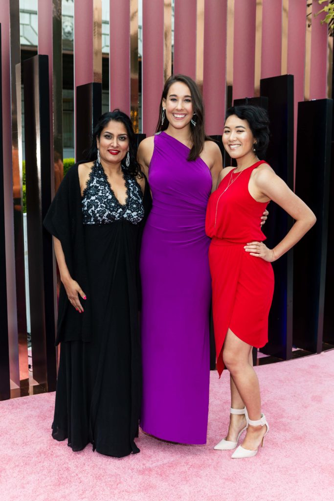 Mira Veda, Cianna Allen, and Jessica Celine Ty attend the San Francisco Symphony Opening Night Gala.