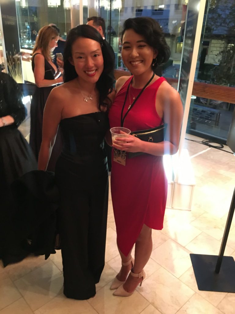 Jane Kim and Jessica Celine Ty attend the San Francisco Symphony Opening Night Gala.