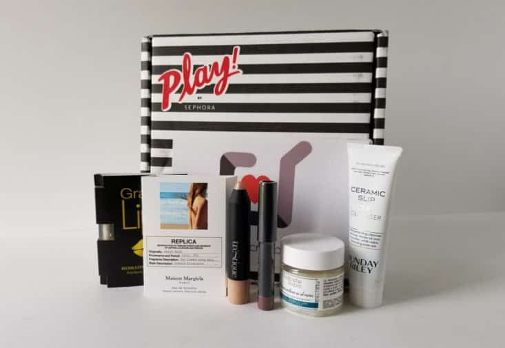 The Play! By Sephora subscription includes 5 sample size beauty products available at Sephora, a beauty bonus, makeup bag, and exclusive tutorials for $10 a month.