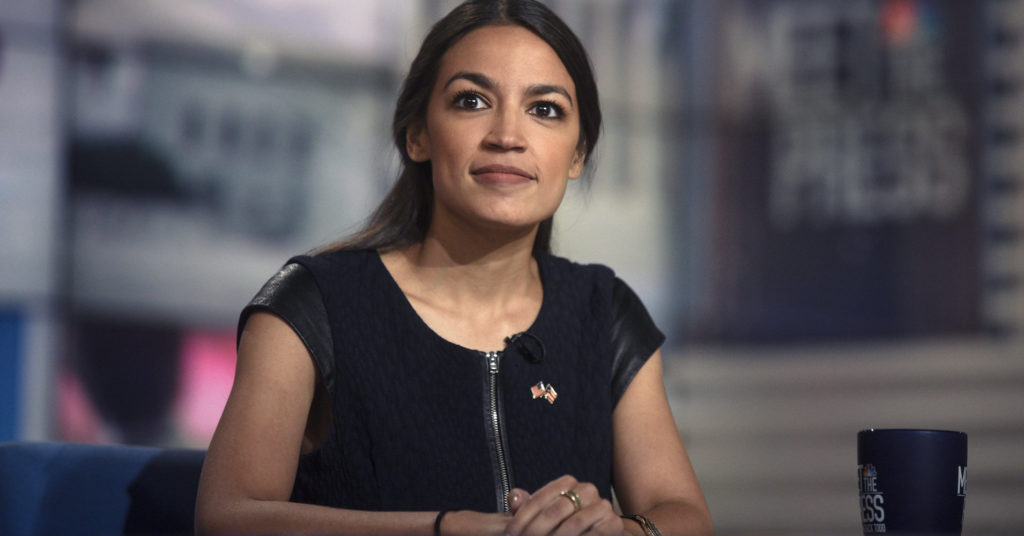 Alexandria Ocasio-Cortez is the youngest woman to be elected to Congress.