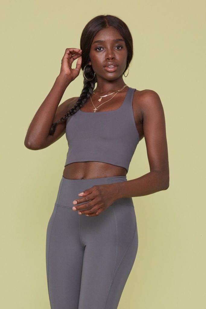 working women on the go wear girlfriend collective for comfortable athletic wear