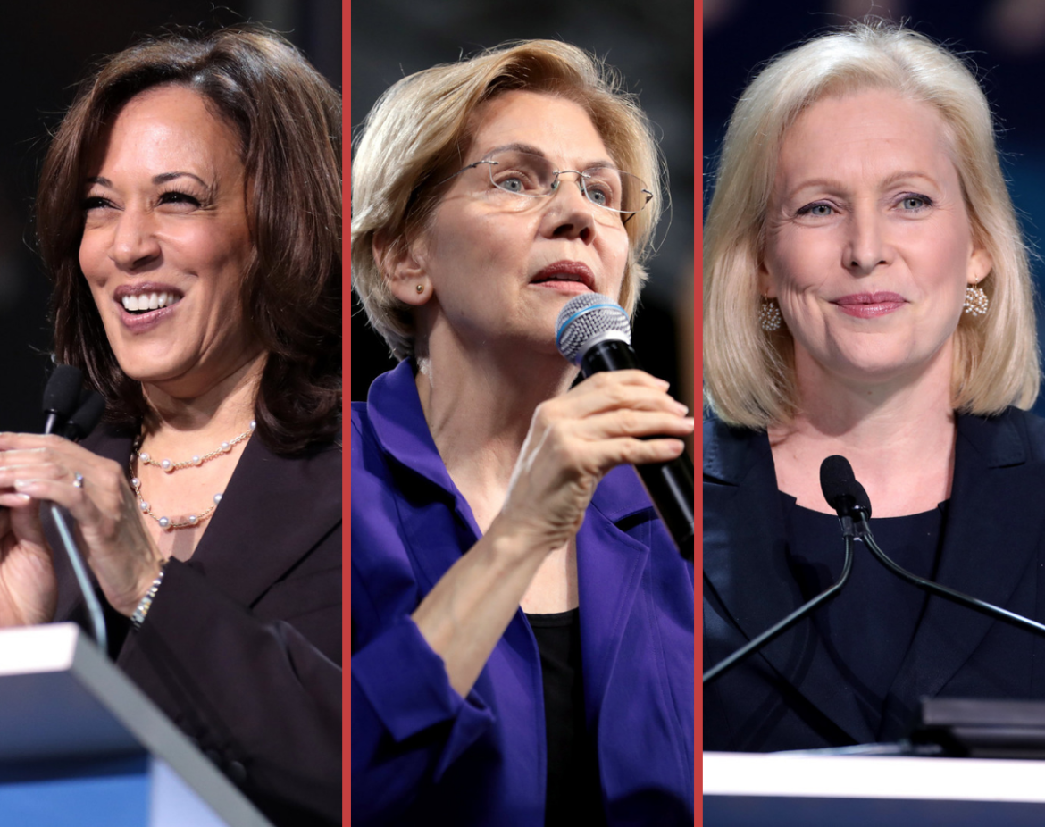 Kamala Harris, Elizabeth Warren, Kirsten Gillibrand are Democratic candidates for presidential 2020 election