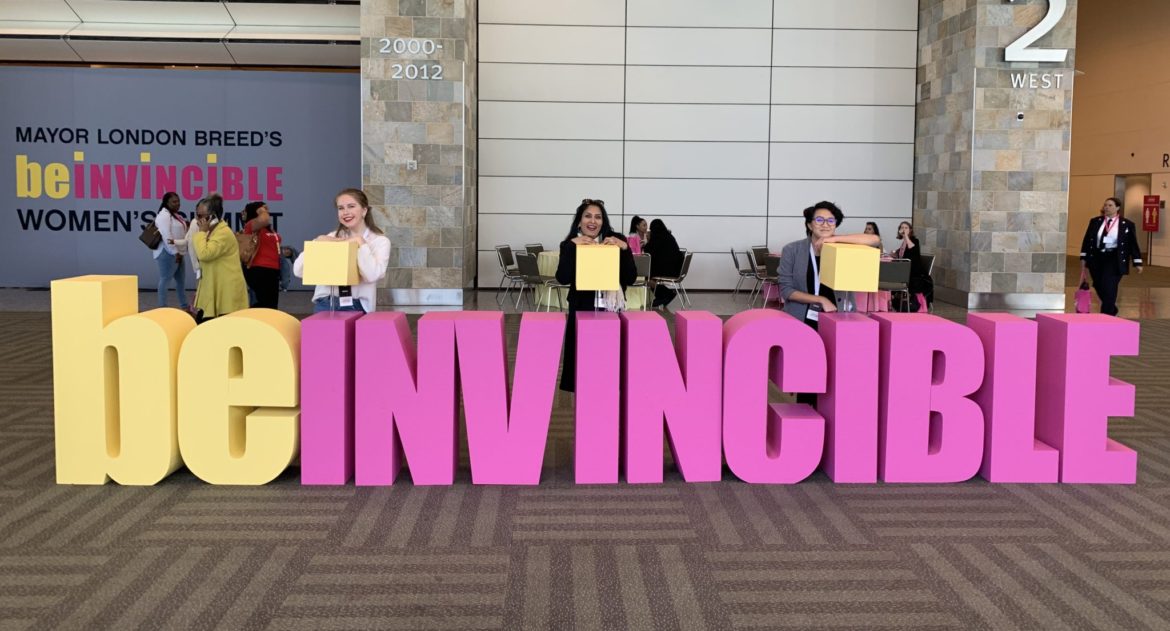 Lipstick and Politics at Mayor London Breeds Be Invincible Summit