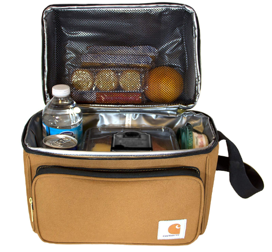 carhartt cooler holds all the snack for your dad