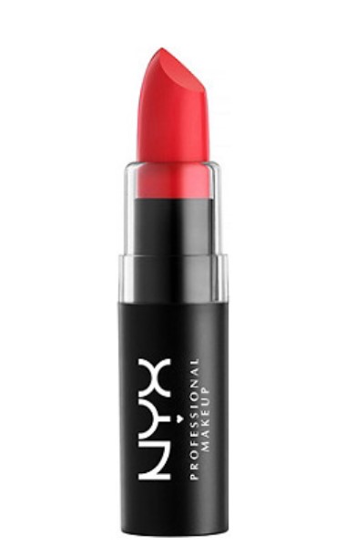 Image of NYX lipstick in pure red